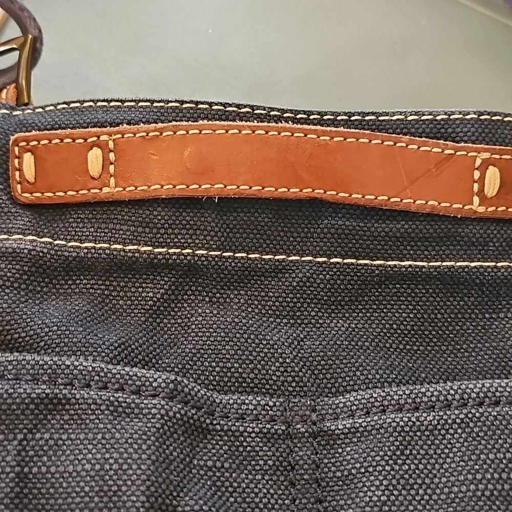 49 SQUARE MILES , Crossbody‎ Washed Blue Canvas Bag. Excelent Condition.